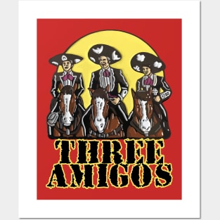 Three Amigos Posters and Art